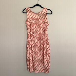 Peter Jensen with People Tree Parrot Motif Sleeveless Dress